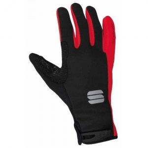 Γάντια Sportful Windstopper ESSENTIAL 2 - Black/Red DRIMALASBIKES